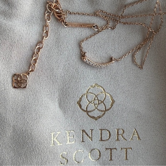 Kendra Scott | Whitley Rose Gold Layered Chain 16” + 2” Extender Necklace - Picture 3 of 17